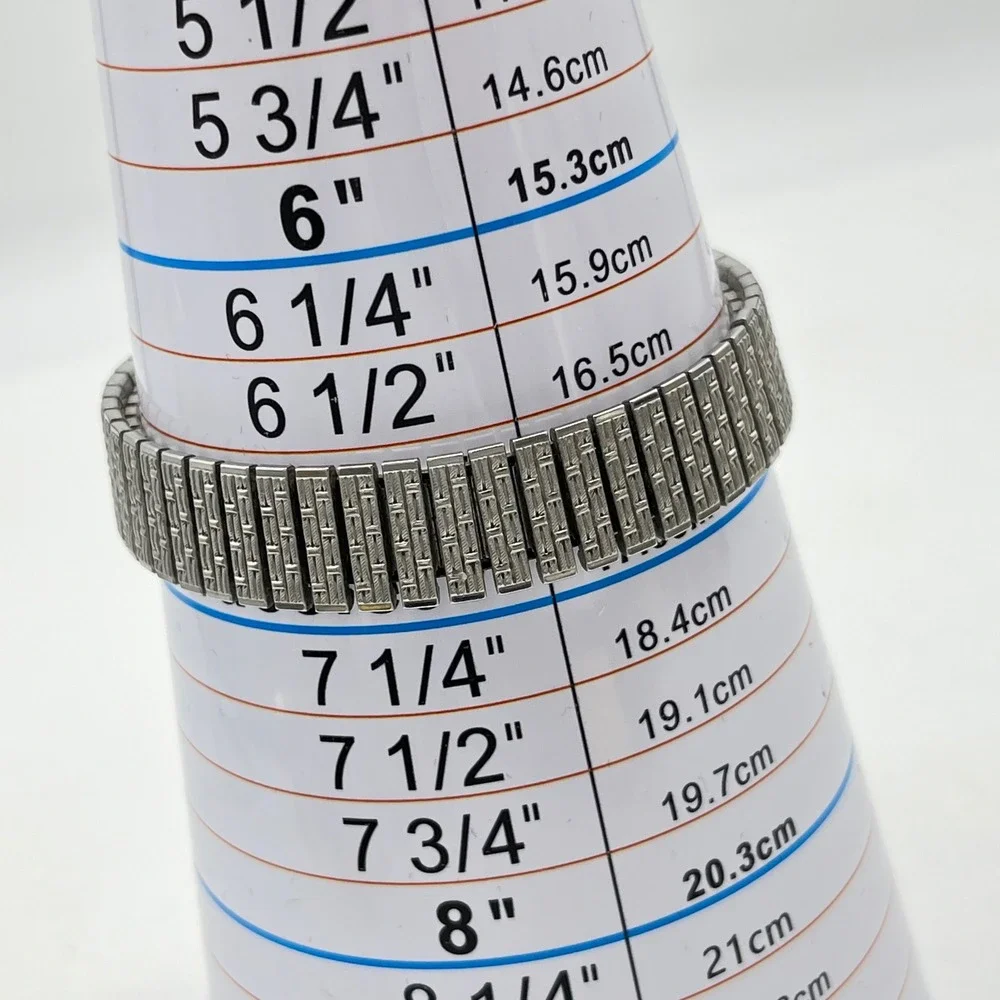 Phasar‎ Digital Watch Sears Roebuck Y450-4290 Silver Tone Rope Bezel Vintage